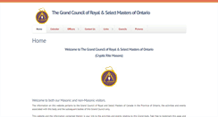 Desktop Screenshot of grand-council-rsm-on.ca