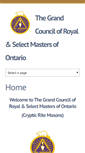 Mobile Screenshot of grand-council-rsm-on.ca